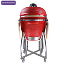 Churrasqueira Kamado Vermelha Artemano Super 24 Polegadas