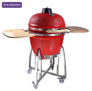 Churrasqueira Kamado Vermelha Artemano Super 24 Polegadas