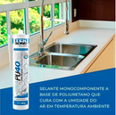 Cola Fixa Adesivo  Pu 40 Kit 3 + Aplicador
