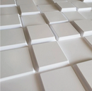 Placa 3D Pixel Autoadesiva - 50x50 Revestimento decorativo de parede.