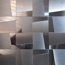 Revestimento Inox Silver 30x30 Autocolante 3mm · Alumínio