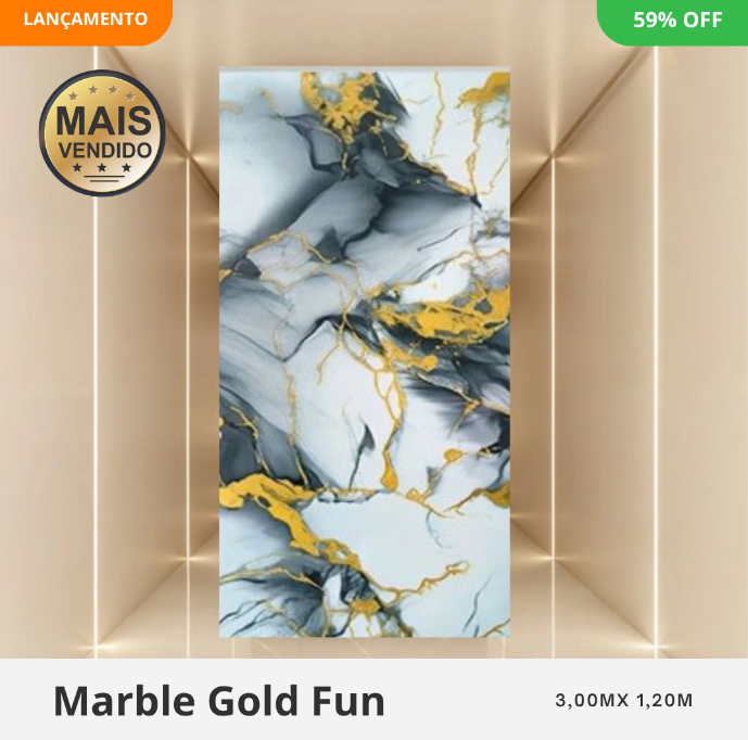 Revestimento Marmorizado 1.22 por 2.44 Metros