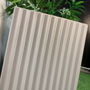 Placa 3D Ripada Autoadesiva - 50x50CM Revestimento decorativo de parede.