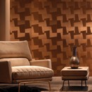 Revestimento Inox Bronze 30x30 Autocolante 3mm · Alumínio