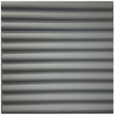 Placa 3D Ripada Autoadesiva - 50x50CM Revestimento decorativo de parede.