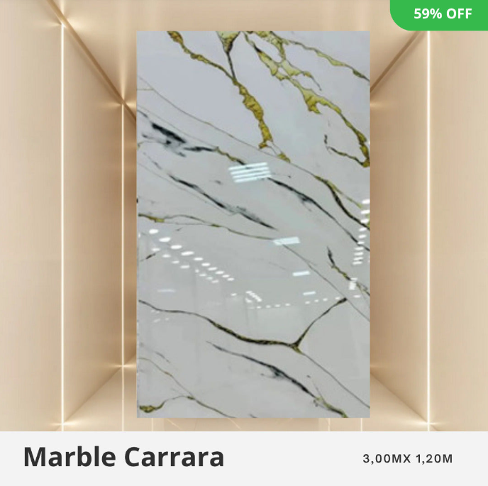 Revestimento Marmorizado 1.22 por 2.44 Metros