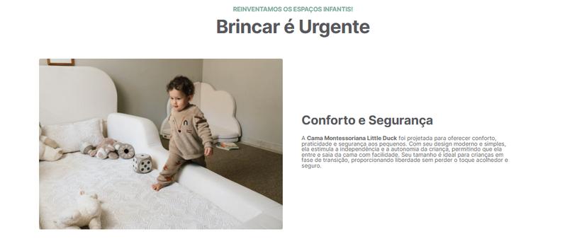 Cama Montessoriana Solteiro