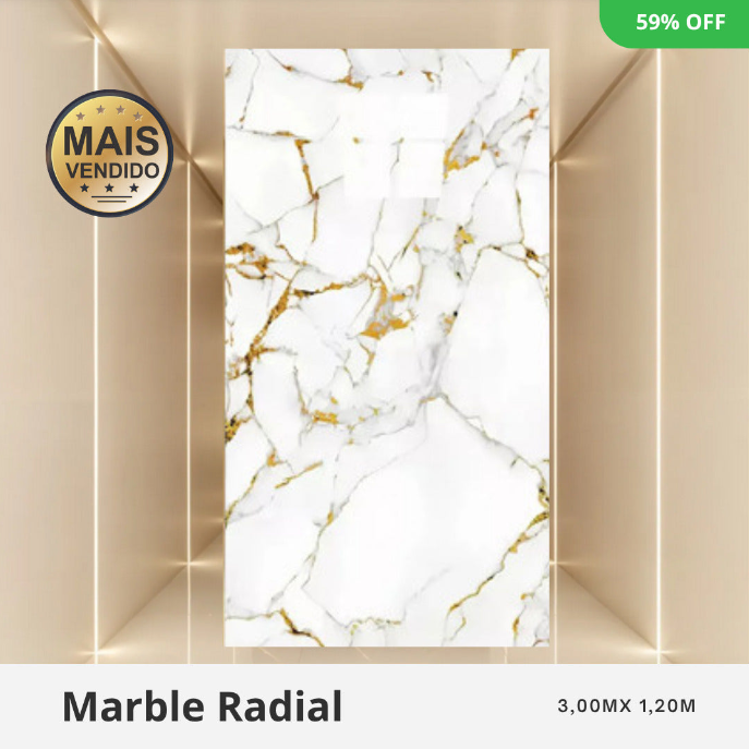 Revestimento Marmorizado 1.22 por 2.44 Metros