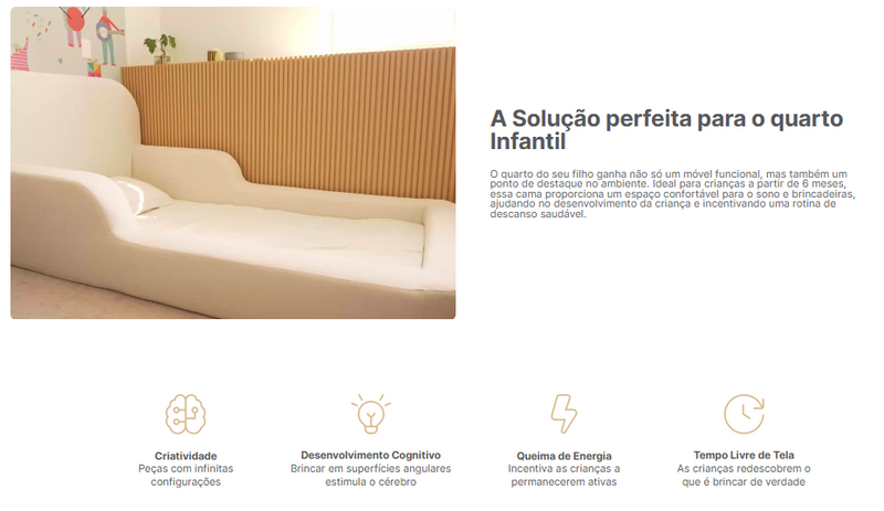 Cama Montessoriana Solteiro