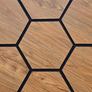 Revestimento Acústico Artesanal Cerejeira 18mm · Poliuretano com MDF