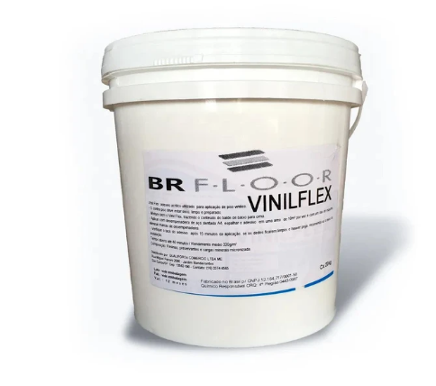 Cola BR Floor Piso Vinílico Galão 4kg - (Rende 13m²)