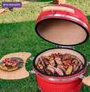 Churrasqueira Kamado Vermelha Artemano Super 24 Polegadas