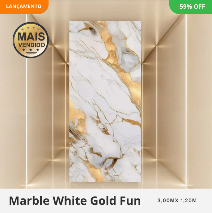 Revestimento Marmorizado 1.22 por 2.44 Metros