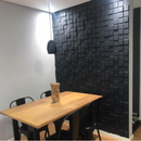 Placa 3D Pixel Autoadesiva - 50x50 Revestimento decorativo de parede.