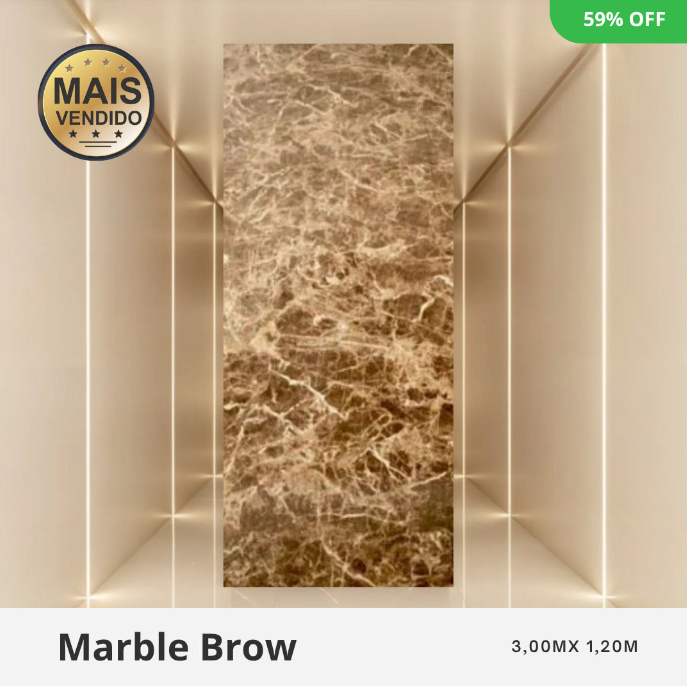 Revestimento Marmorizado 1.22 por 2.44 Metros