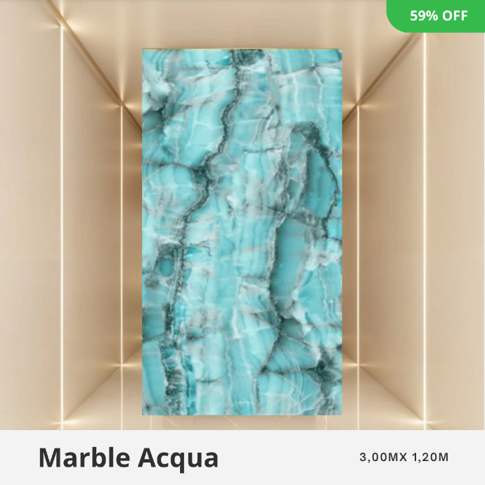 Revestimento Marmorizado 1.22 por 2.44 Metros