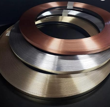 5 Metros Fita Parede Revestimento Marmore Interno Impermeavel Placas Paineis Decorativa Metalizada 3d (Dourado)