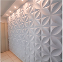 Placa 3D Mini Primaveira autoadesiva 50x50CM Revestimento Decorativo para parede.